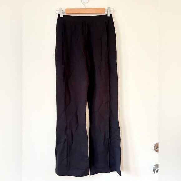 NWT Madewell Lightweight Ponte Kickflare Legging Pants in True Black - Picture 8 of 10